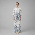 NIZORI Women Printed Co-Ord Set with Relaxed Kurti & Wide Pants | Elegant Everyday Matching Set
